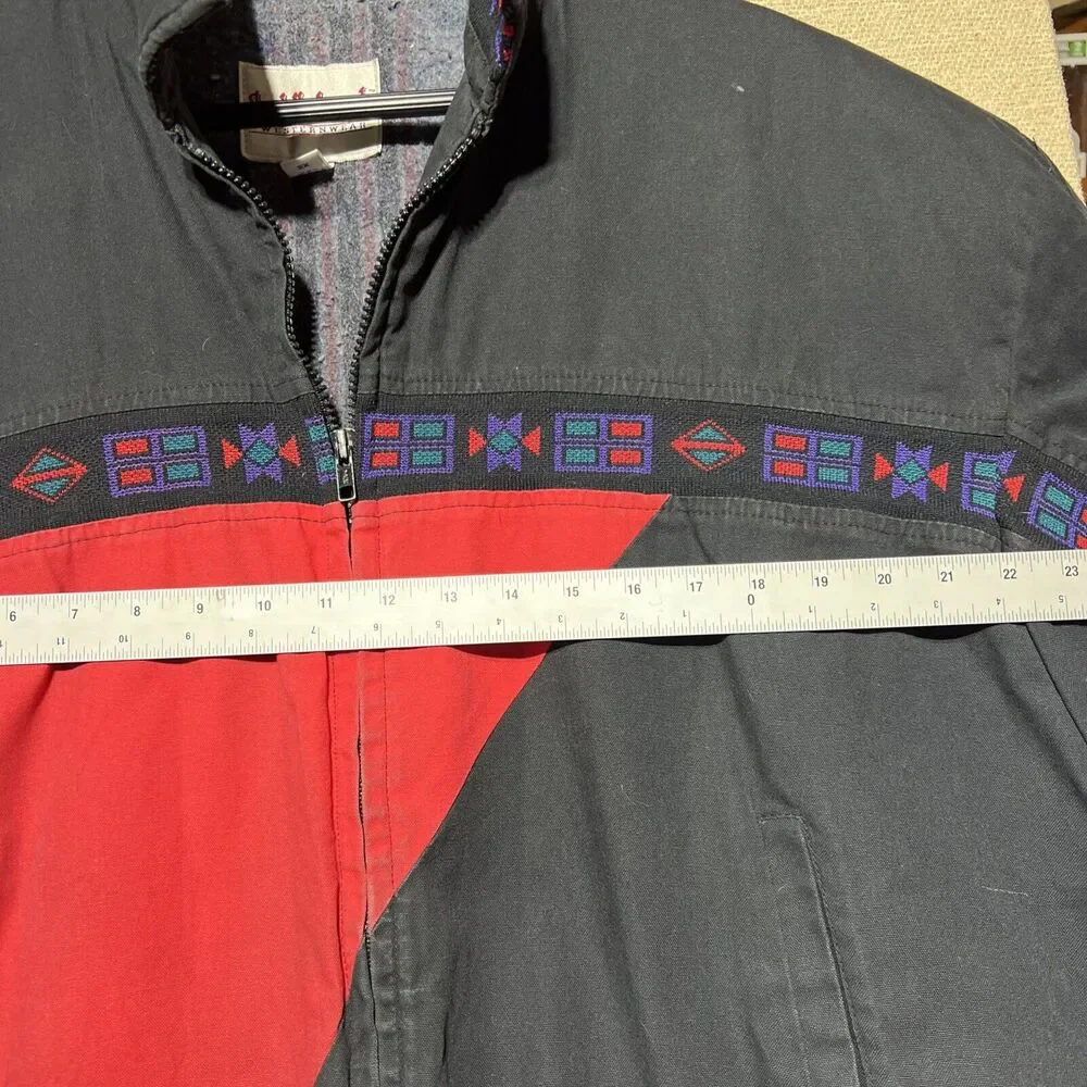 Vintage Saddle Brook Western wear Chore Coat Size 2XL XXL Blanket lined USA